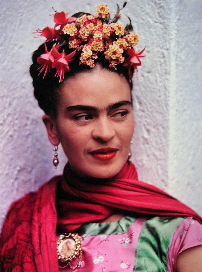 Nickolas Muray, Frida in Pink and Green Blouse, 1938