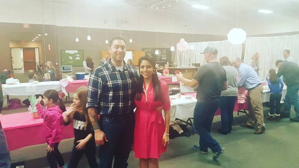 Guest judges for a Cake Decorating Competition at a local church in Chelmsford, MA. What a joy it was to encourage these young girls in their craft.