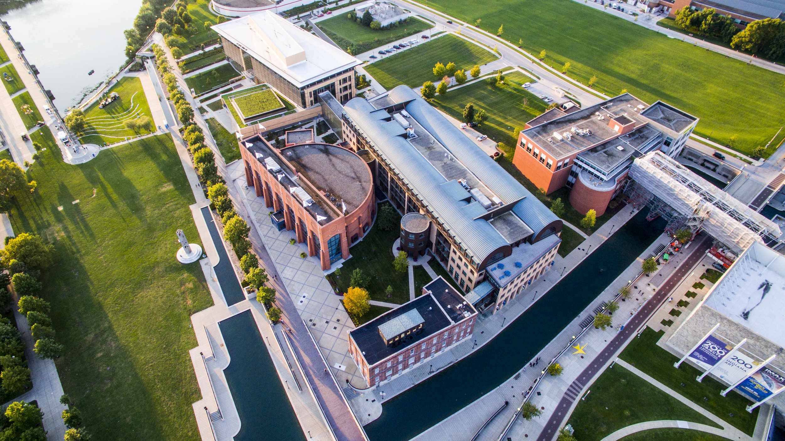 NCAA Hall Of Champions - Aerial Photography