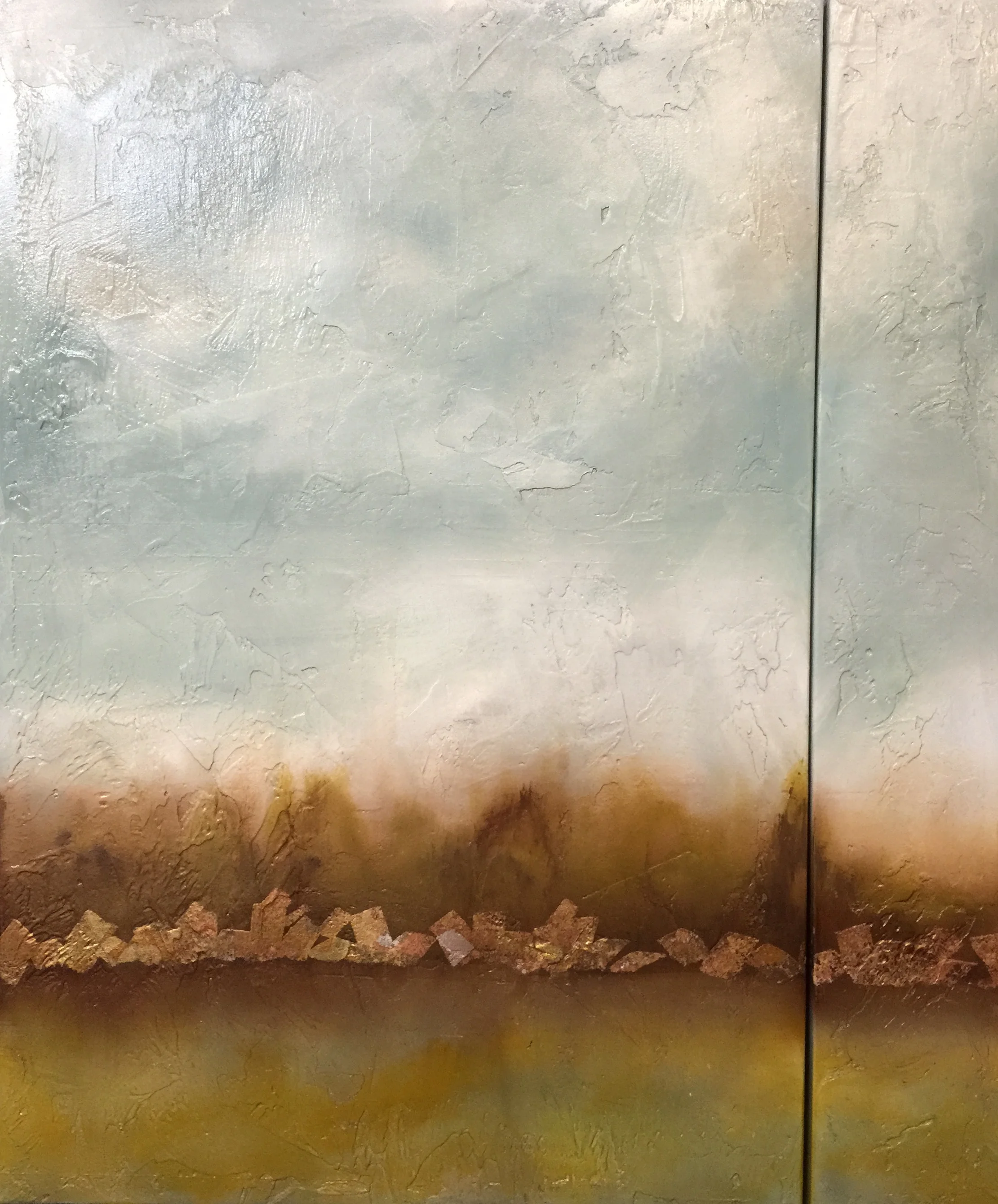 On the way (2 panels)6x36 24x36 S