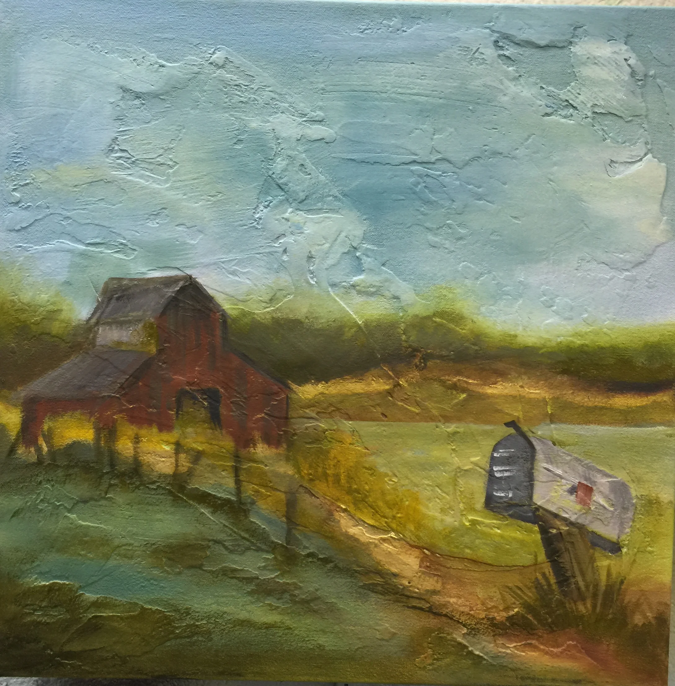 Waiting for Good News 18x18 S