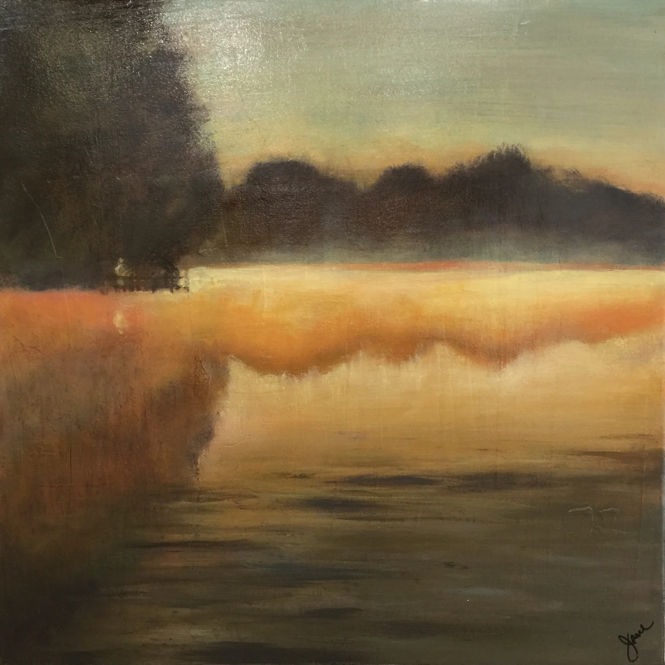 Morning Glow 18x18 F