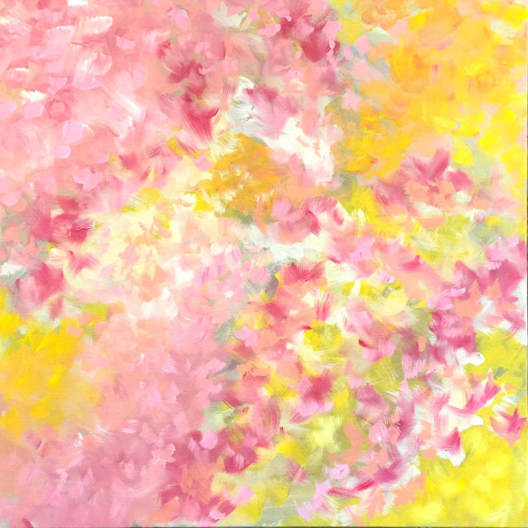 "Anticipation of Spring" 24" x 24"