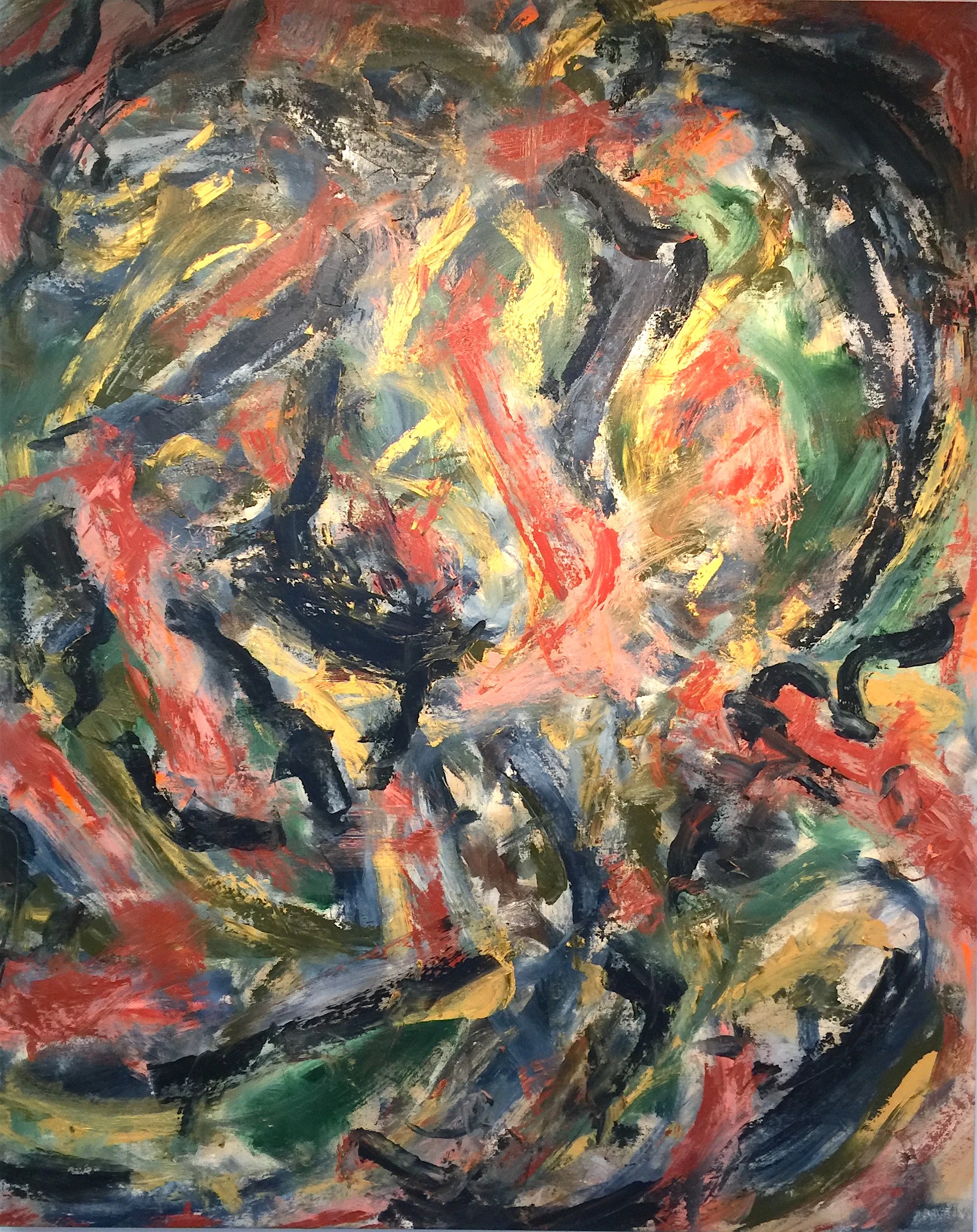 "The Ruination of Eve" 55" x 69"
