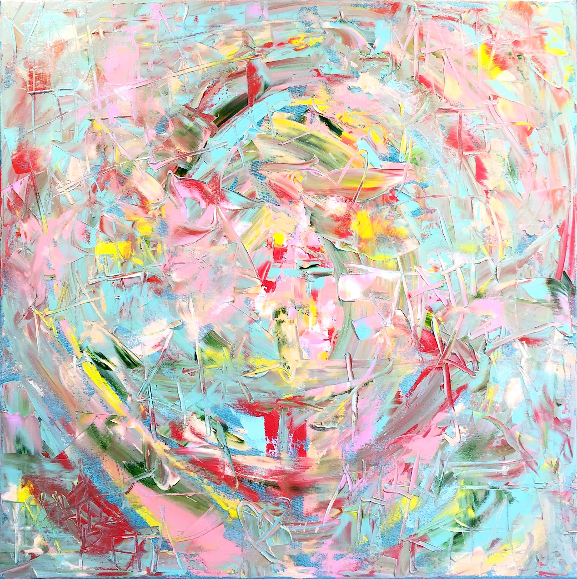 "Mahal Kita" 24" x 24"