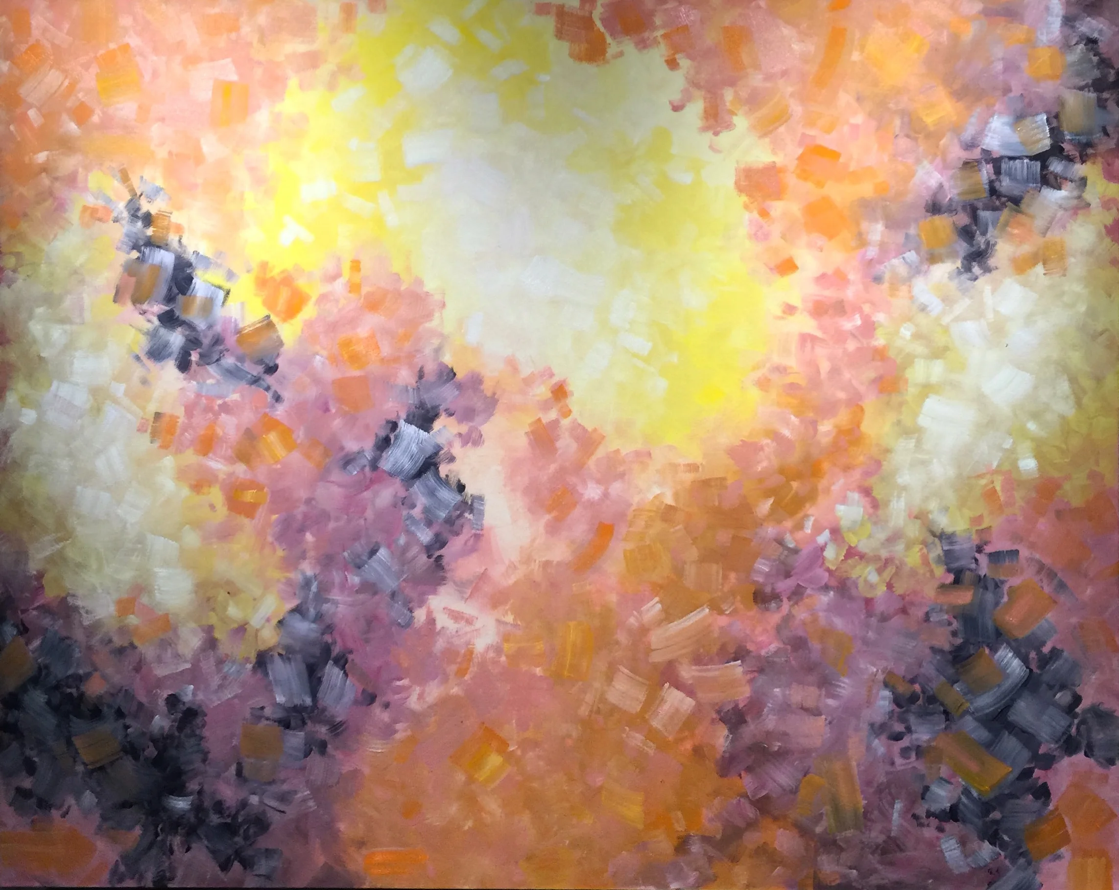 "The Virgin and Child" 48" x 60"