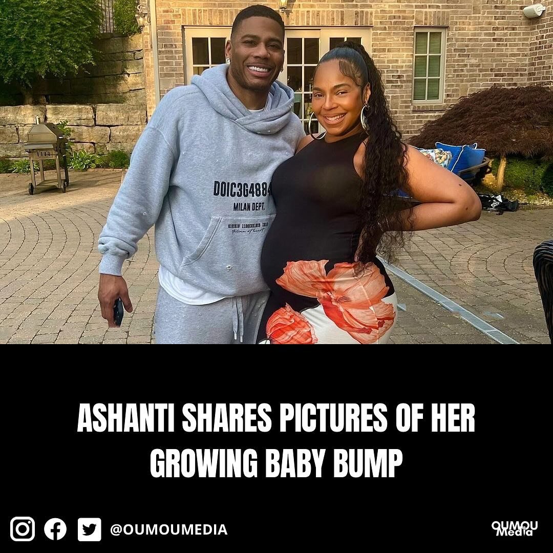 Ashanti shares clips of her growing baby bump as her and Nelly&rsquo;s families came together to celebrate Mother&rsquo;s Day. 😍