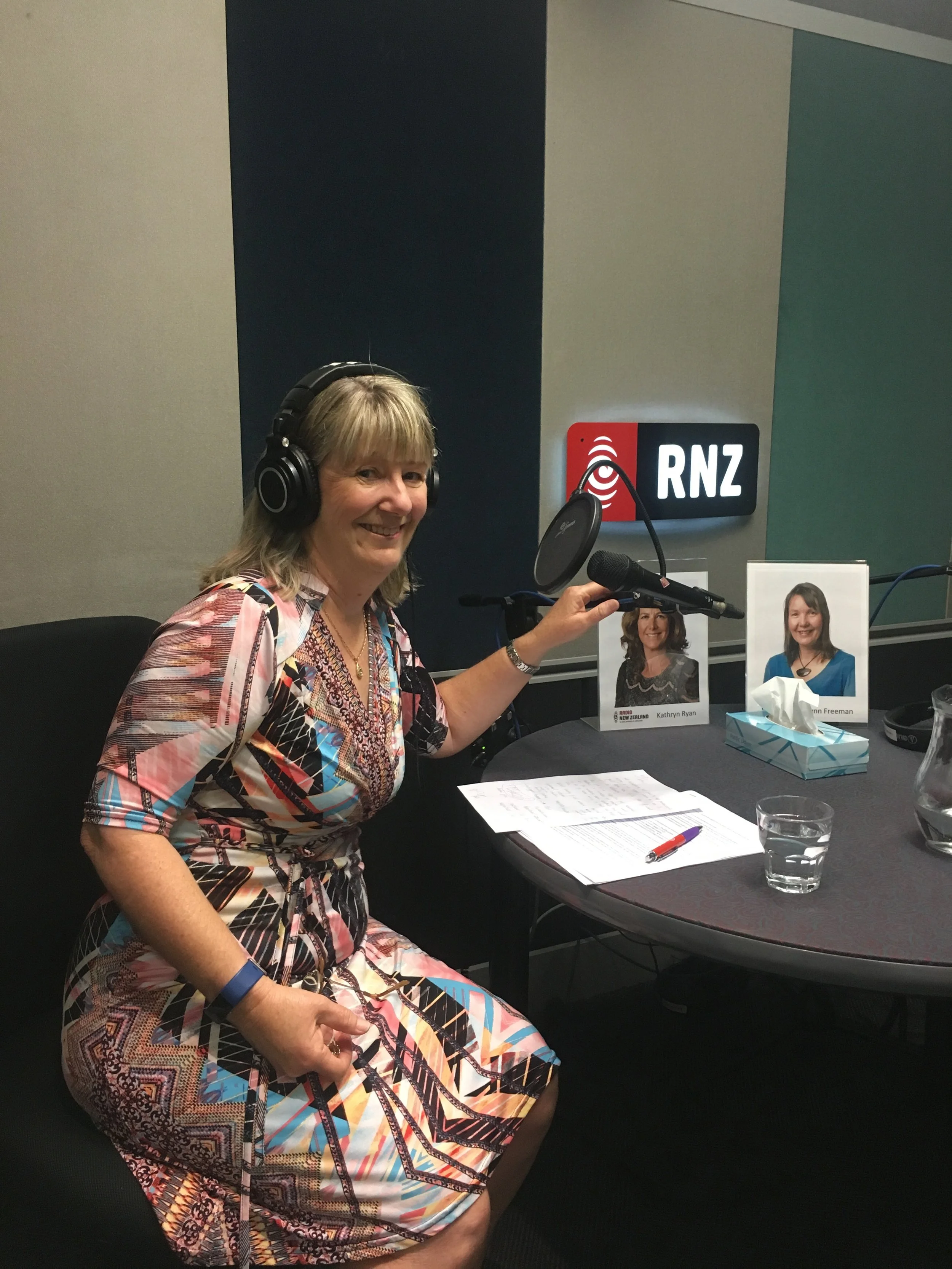 Dr Janice Brown at Radio New Zealand.JPG