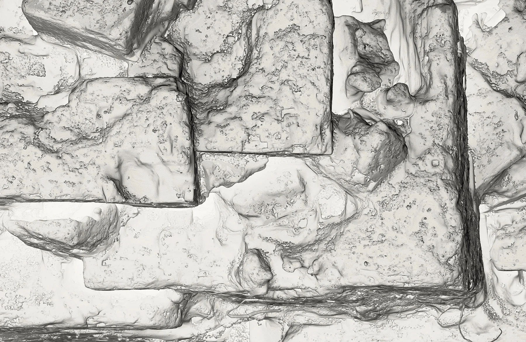 terra cibus no.5: table salt 45x magnification