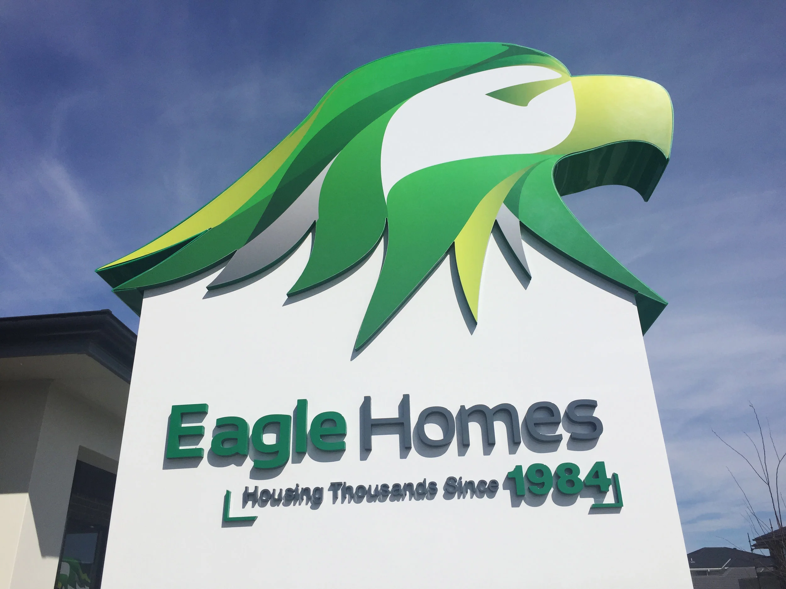 EAGLE HOMES SIGNAGE