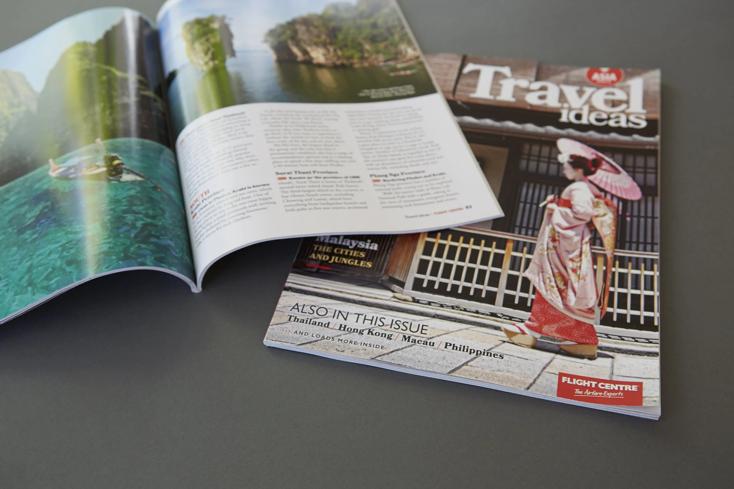 FLIGHT CENTRE TRAVEL MAGAZINE