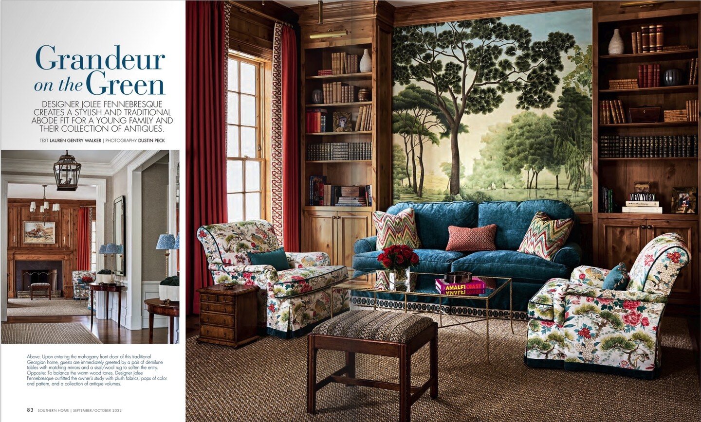 Sneak peek of what&rsquo;s hitting shelves now 👀. We are honored to be featured in the September/October issue of Southern Home - grab your copy today! 

#southernhome #fennebresqueinteriors #interiordesign #inspiration #homedecor #CLTinteriors #dec