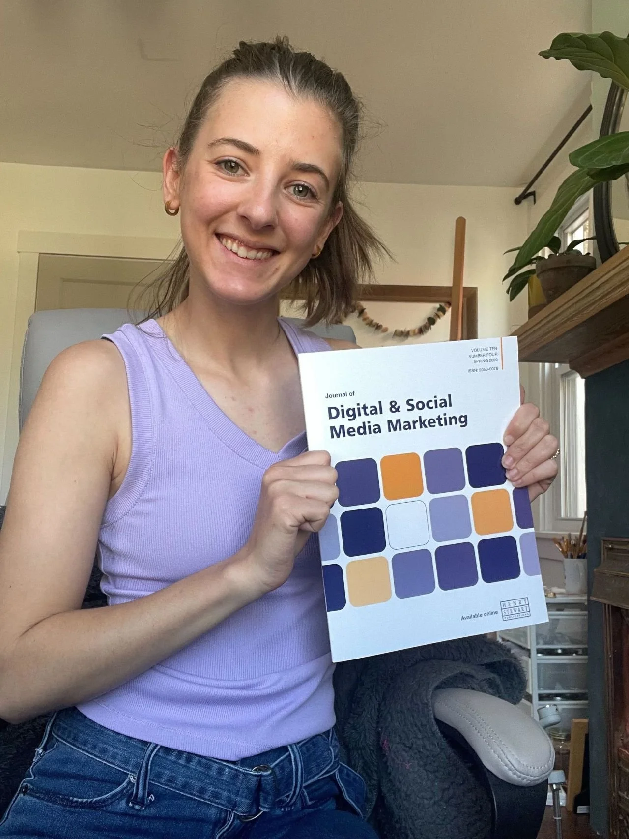 Co-Author Journal of Digital &amp; Social Media Marketing Article