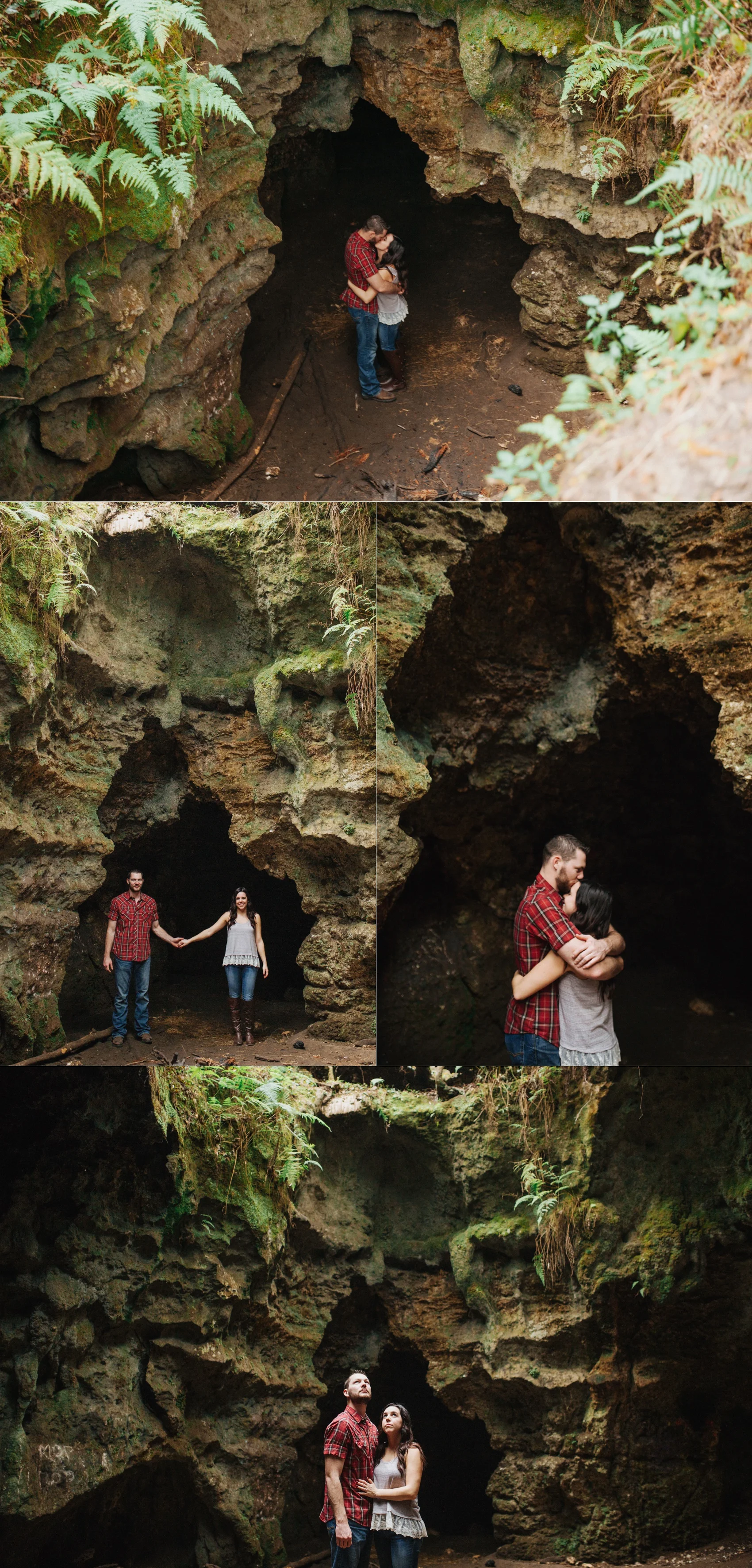 tampa outdoor hiking cave engagement session-4