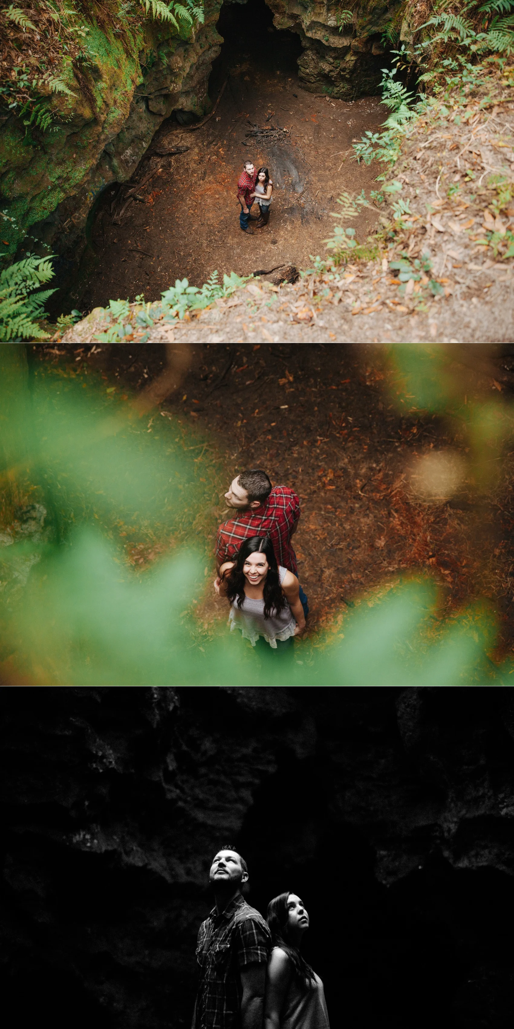 tampa outdoor hiking cave engagement session-5