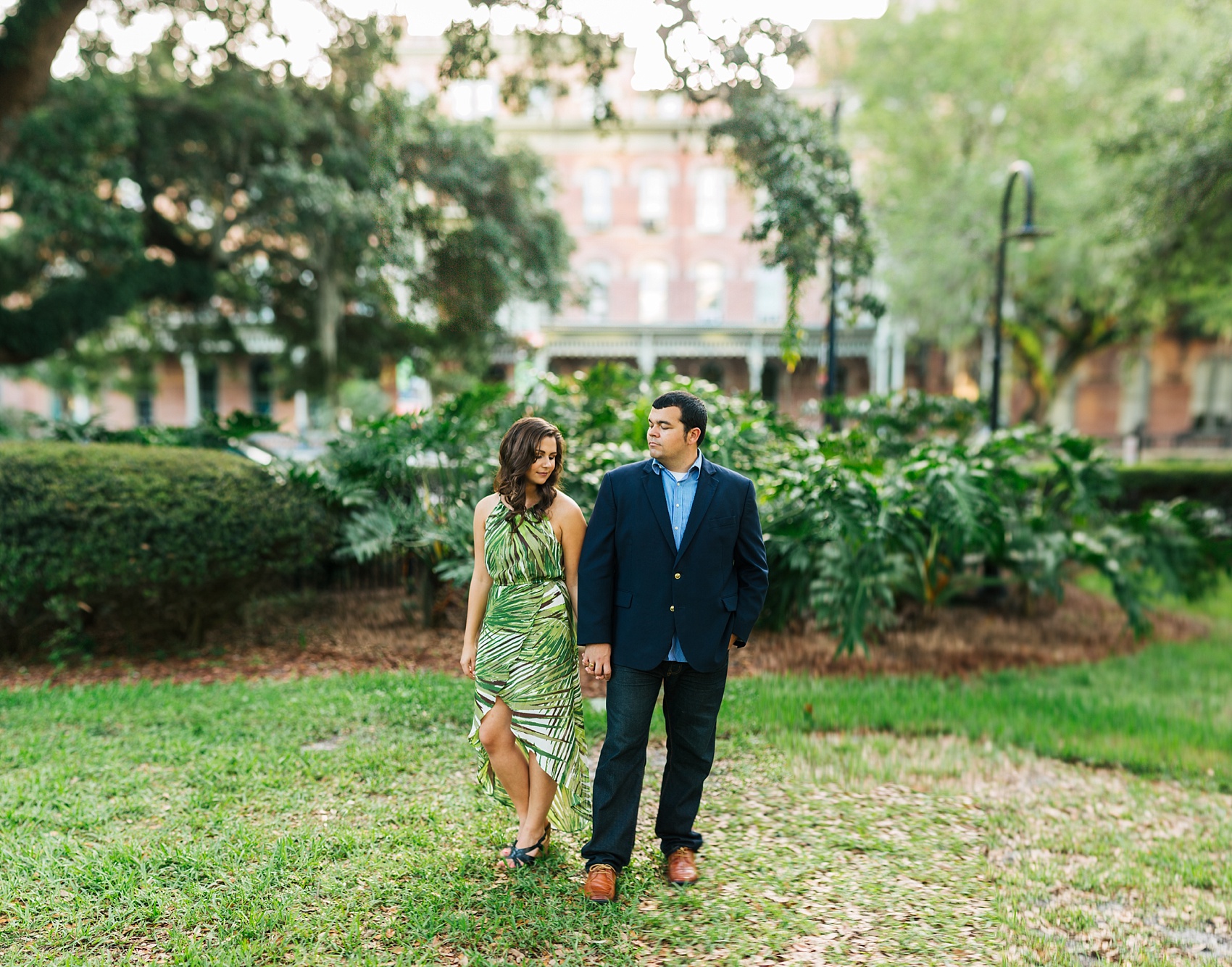 downtown tampa UT engagement session jamie erika-6 brenizer method
