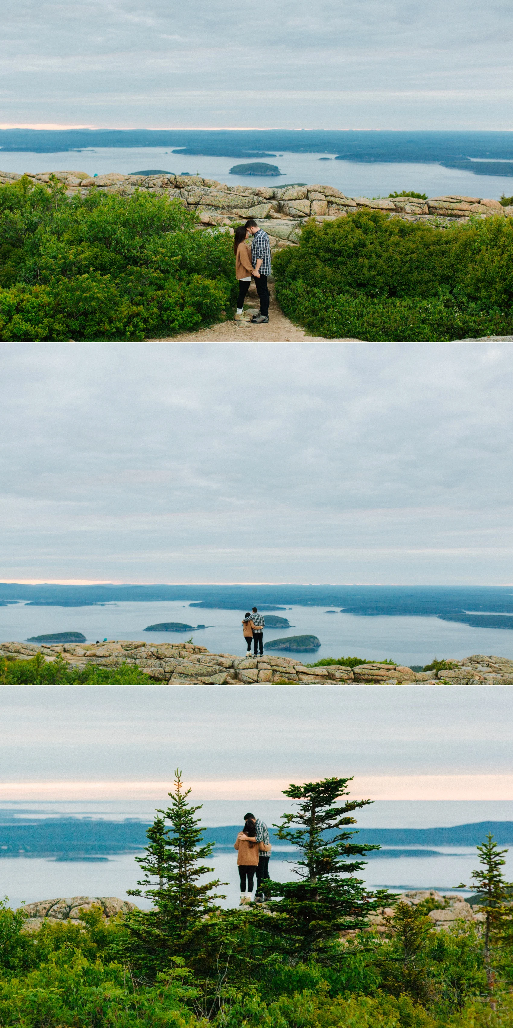 jake and jill acacdia national park engagement session cadillac mountain engagement session jordan pond engagement session maine engagement session jake and katie_0004
