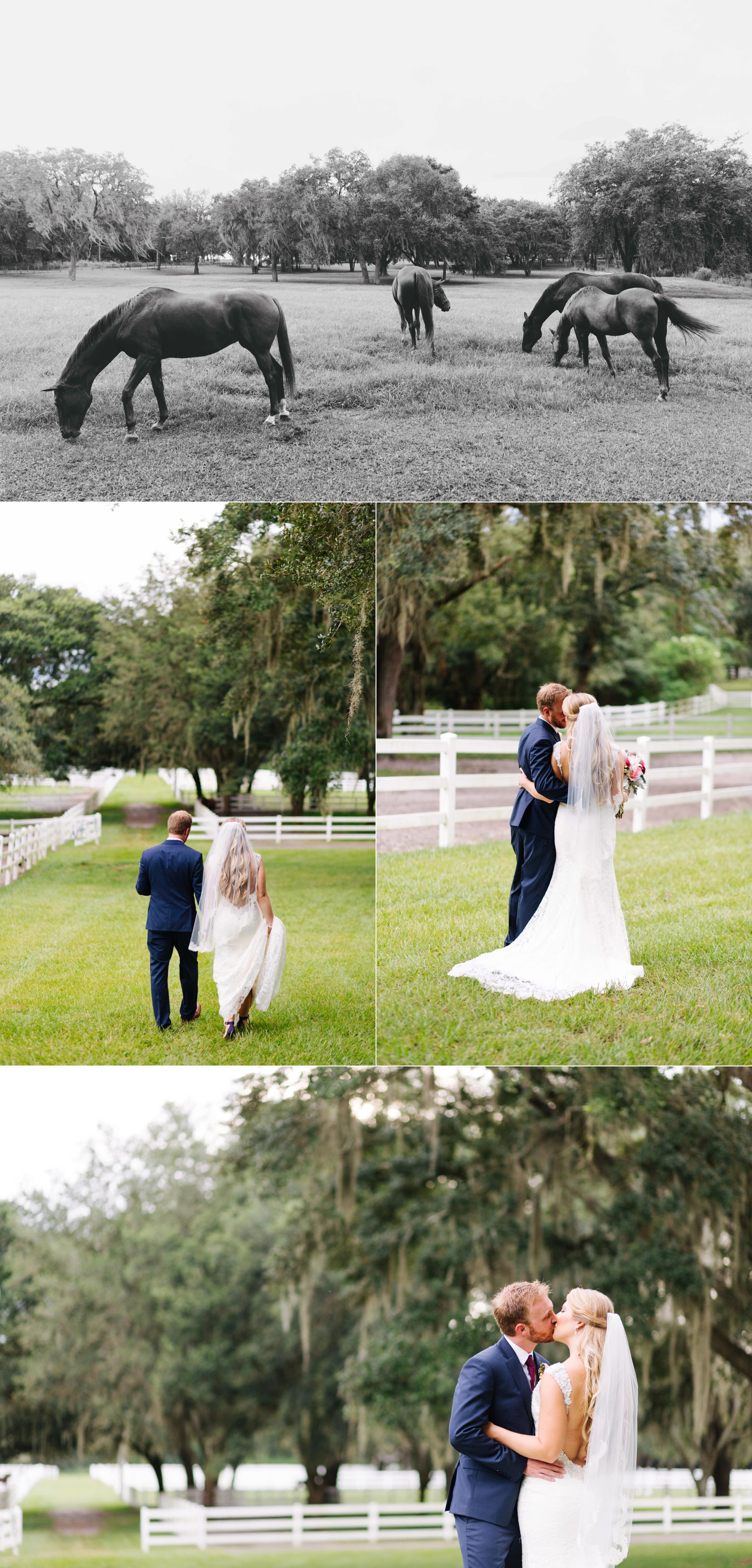 lange farm wedding: bride and groom portraits