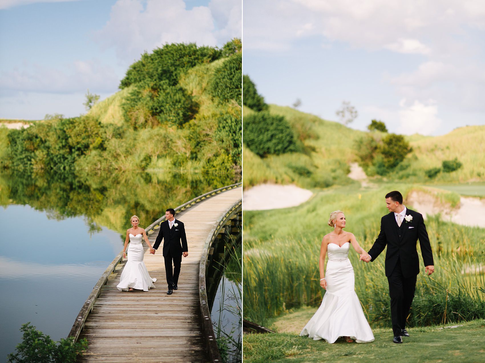 streamsong resort wedding: bride & groom portraits