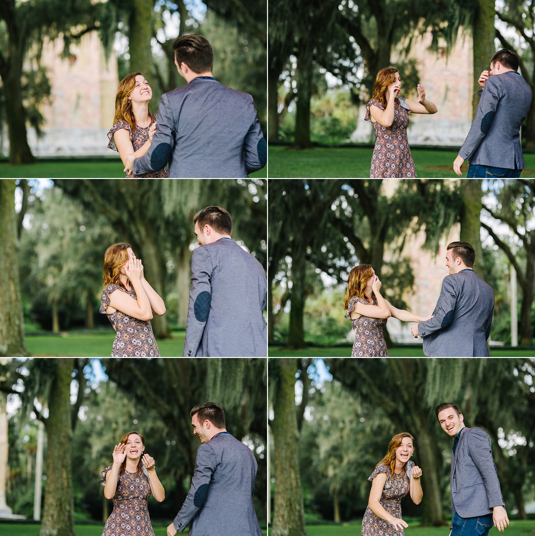 bok tower proposal bok tower engagement session
