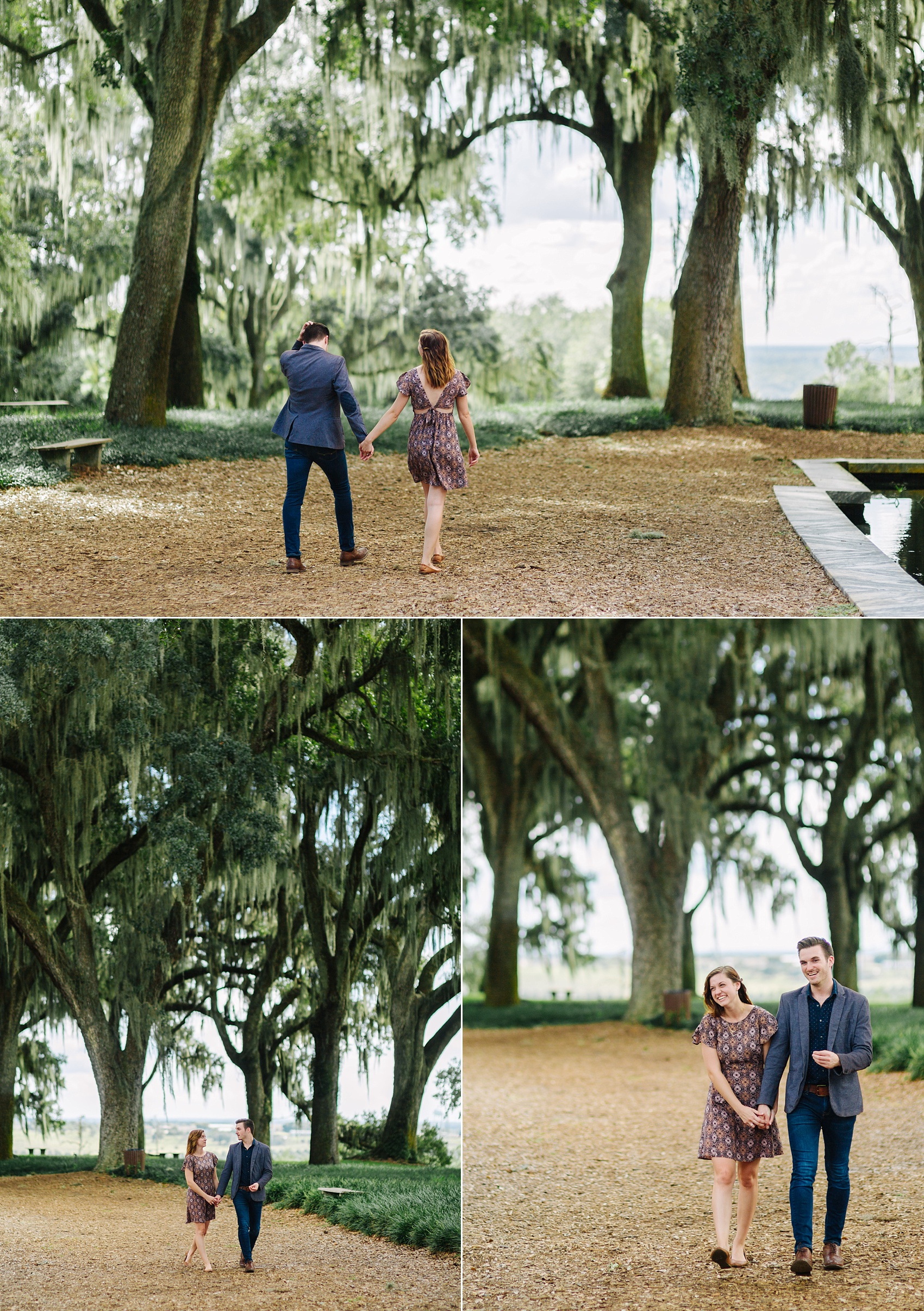 bok tower proposal bok tower engagement session