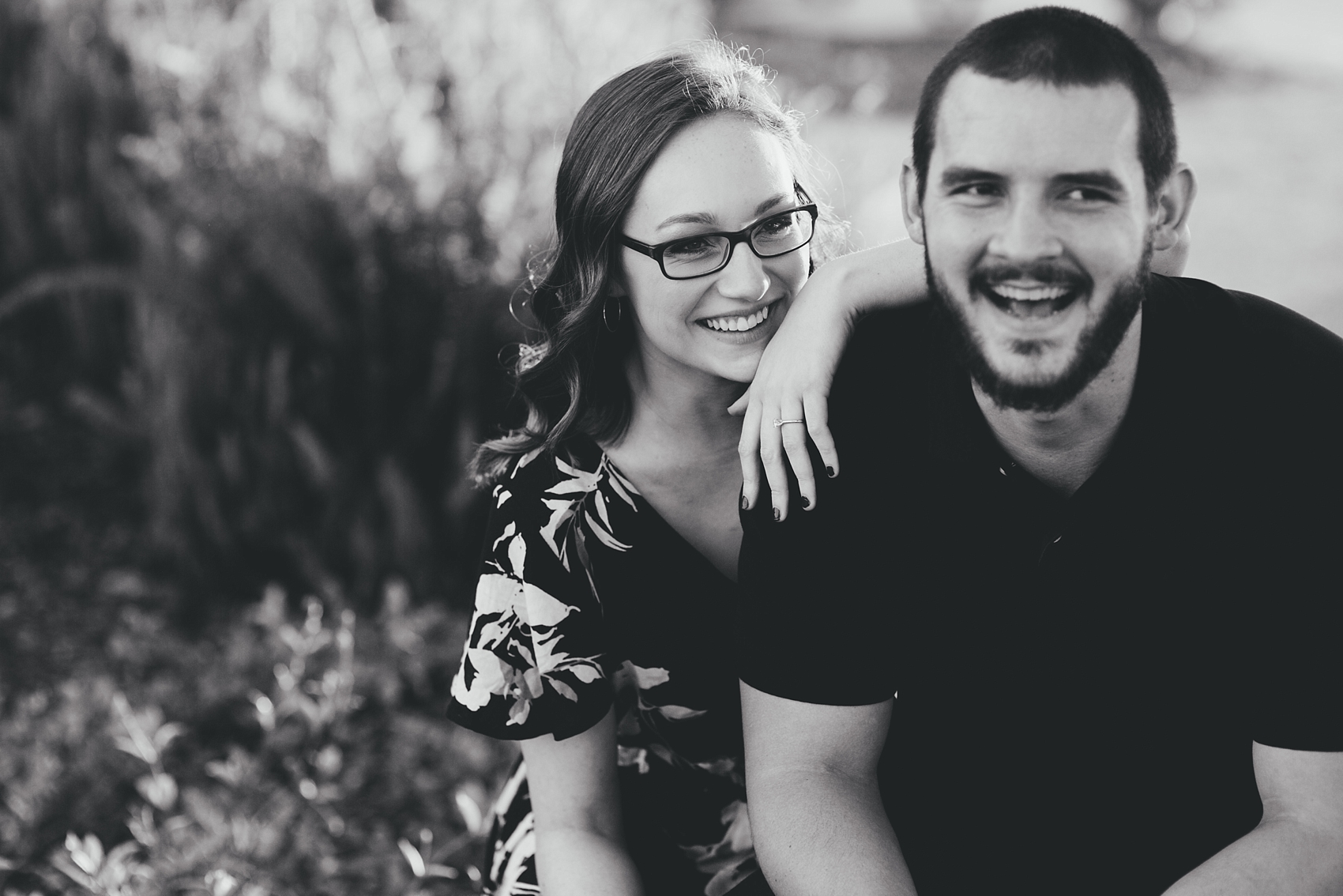 water works park tampa engagement photos