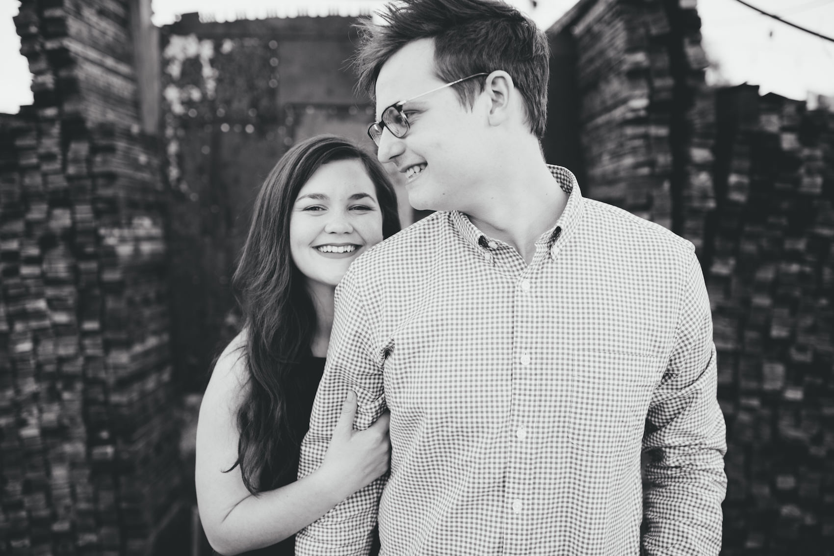 801 E Main engagement photos The Poor Porker engagement photos Jake & Katie Photography