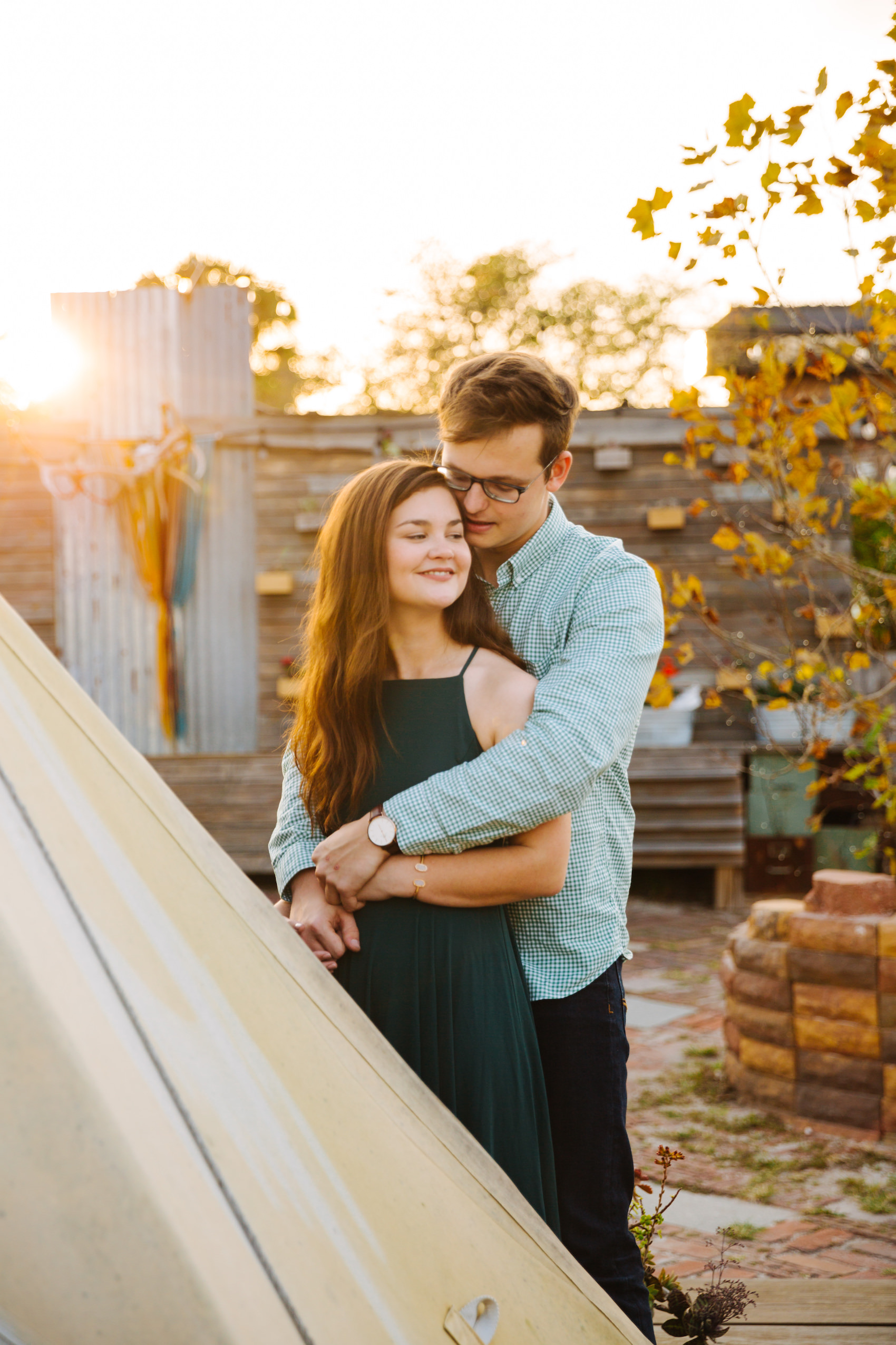 801 E Main engagement photos The Poor Porker engagement photos Jake & Katie Photography