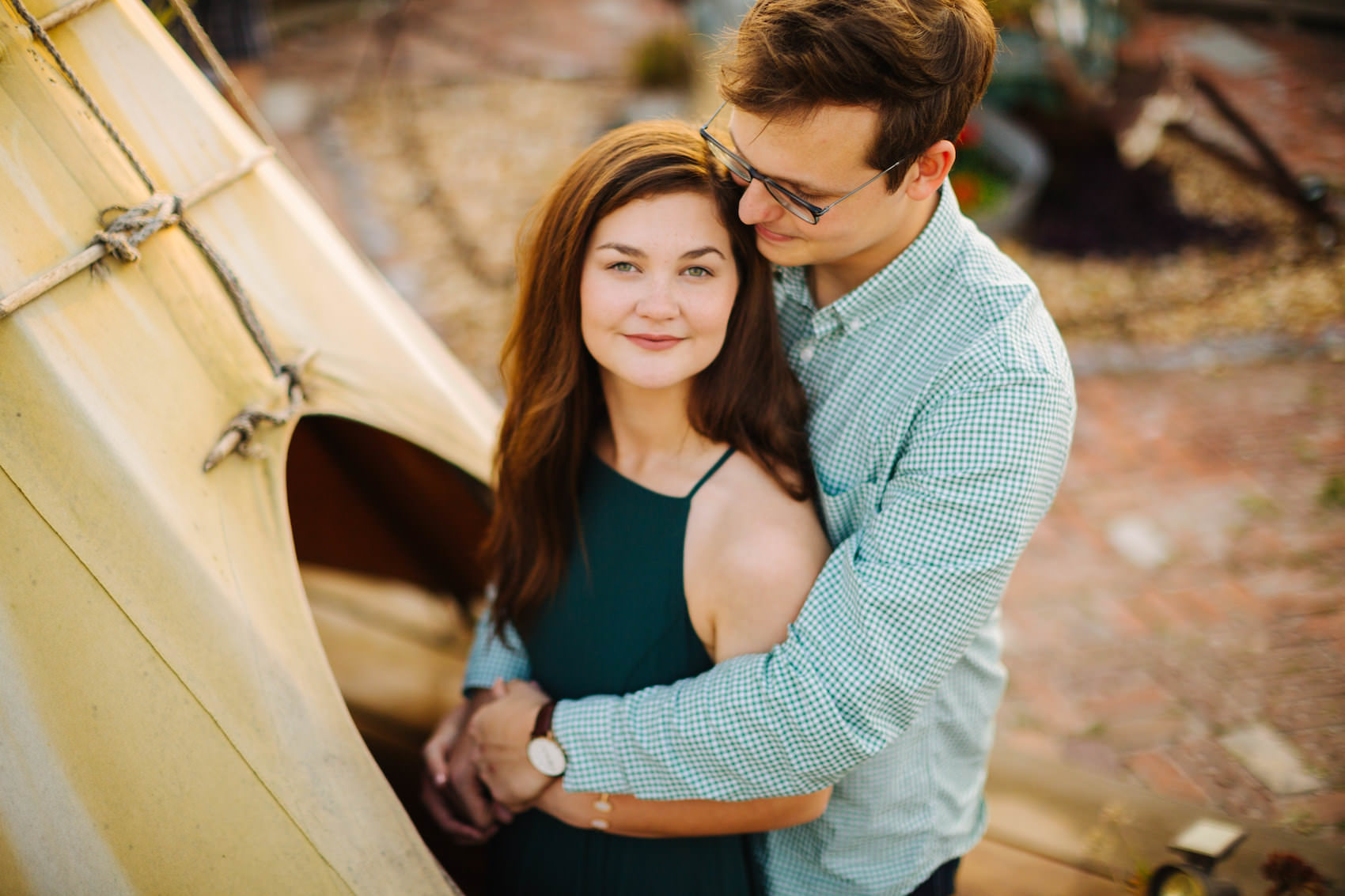 801 E Main engagement photos The Poor Porker engagement photos Jake & Katie Photography