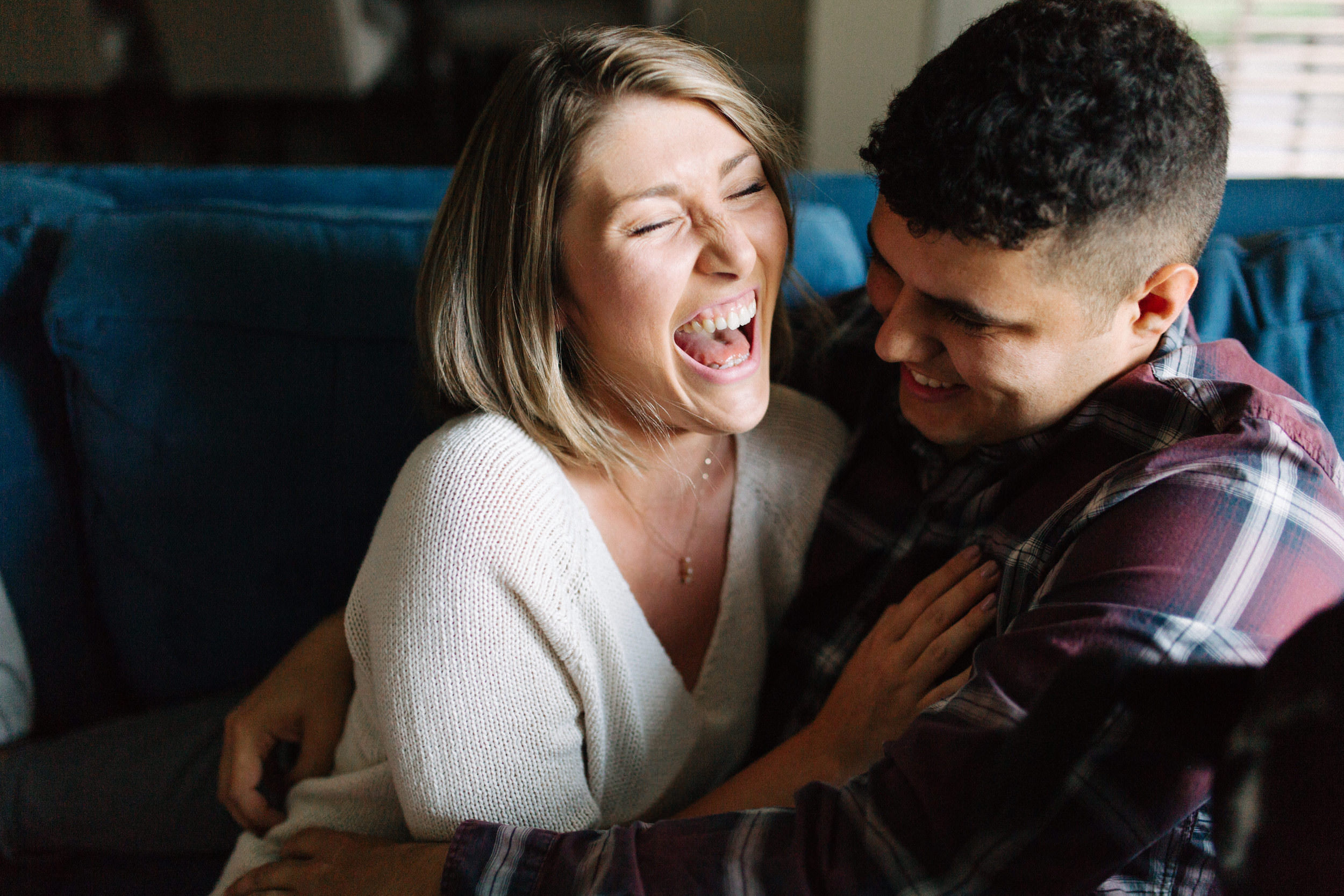 At Home Engagement Session with Daniel and Lily by Jake and Katie Photography Tampa Florida