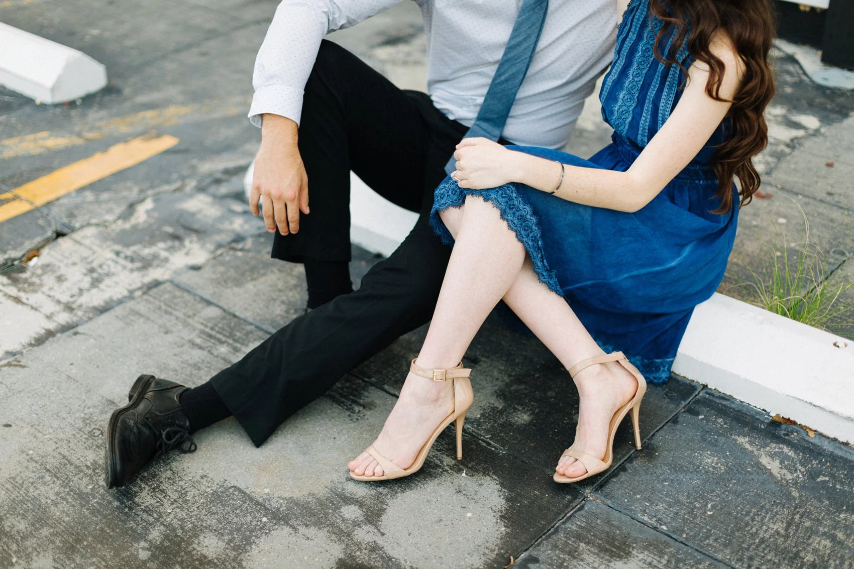 fancy free engagement photos