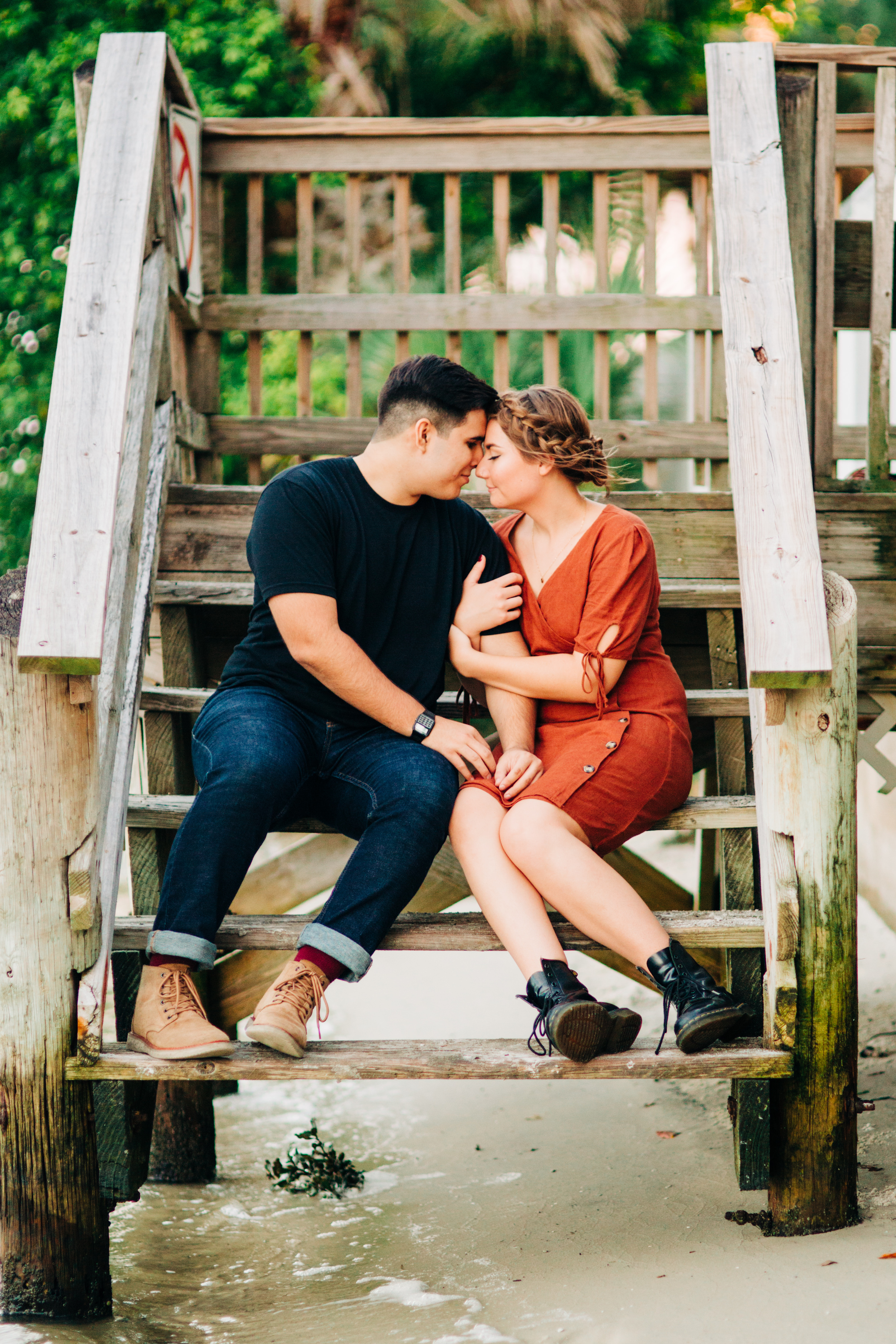philippe park engagement session, clearwater engagement session, tampa wedding photographer