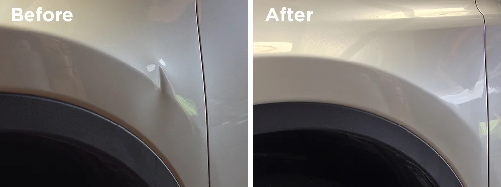 Dent repair no panel beating 