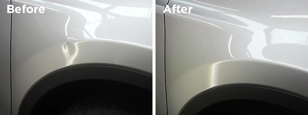 Dent repair no panel beating 