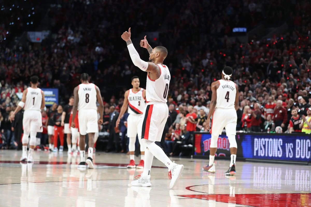 Damian Lillard and the Portland Trailblazer’s will face the Denver Nuggets in the Western Conference semi-finals (Photo by: SB Nation)
