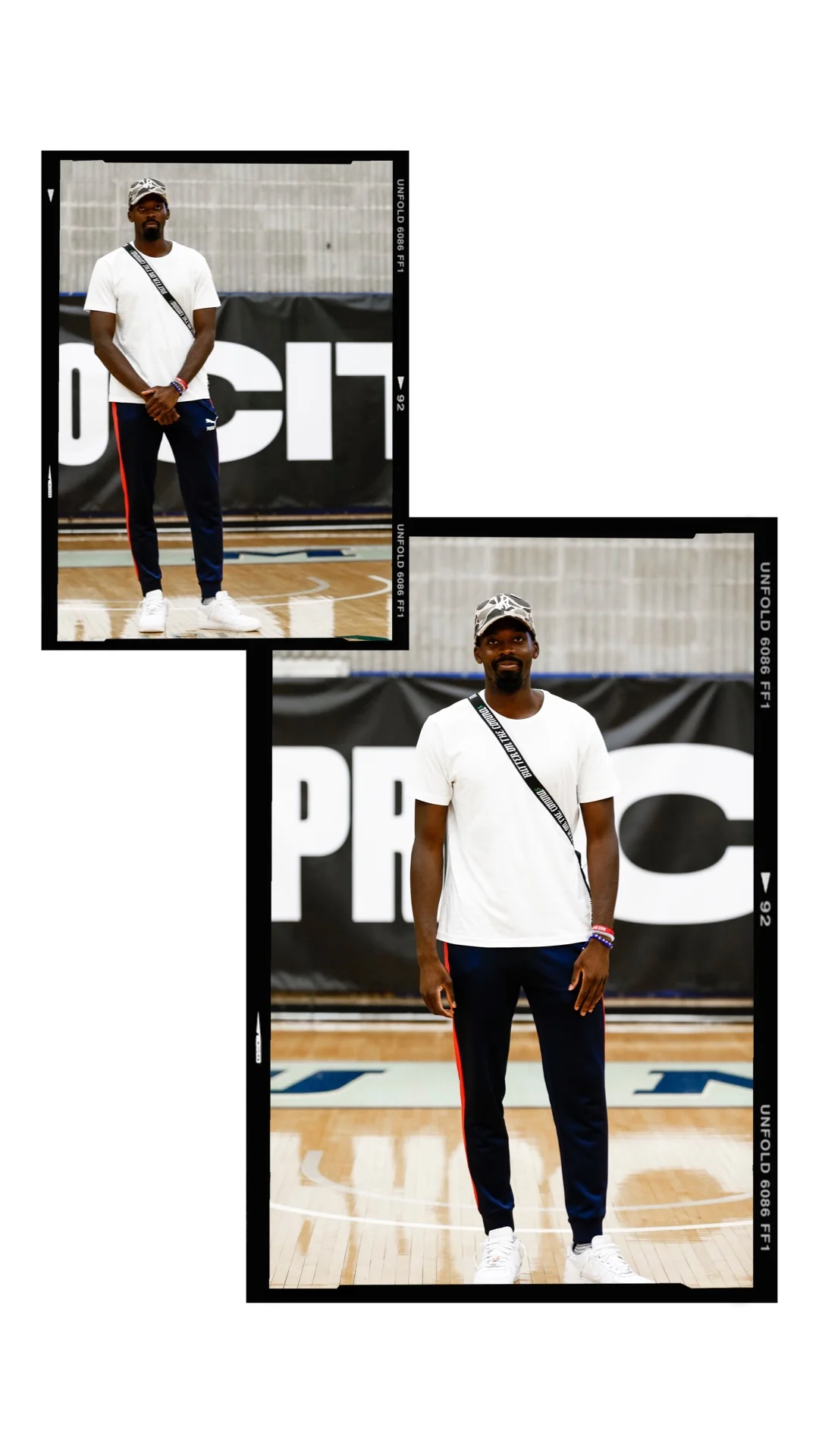 Founder of TGQ Inc. Hussein A. at Nike’s Pro-city NYC. (Photo by: @nicolesweetsports,) (Graphic by:@pvkhrajs)