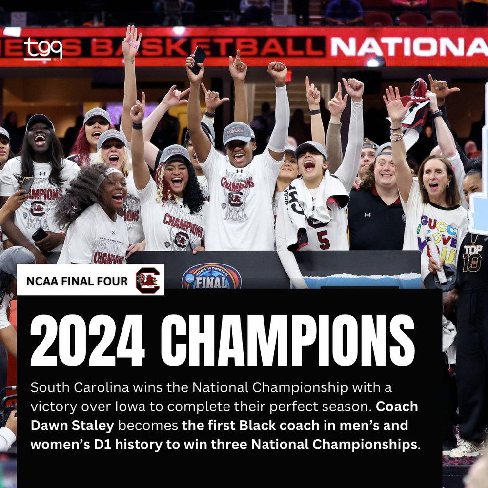 South Carolina defeats Iowa for the National Championship Title