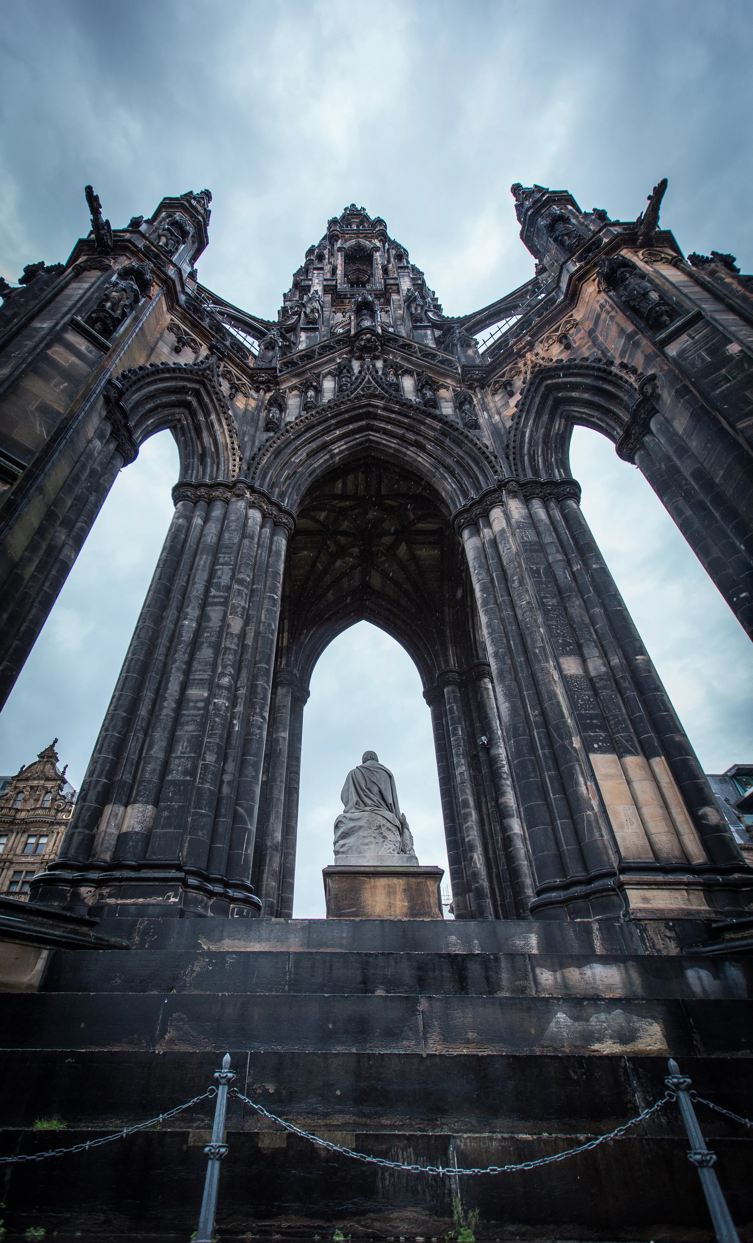 Scott Monument, &nbsp;纪念苏格兰诗人Walter Scott