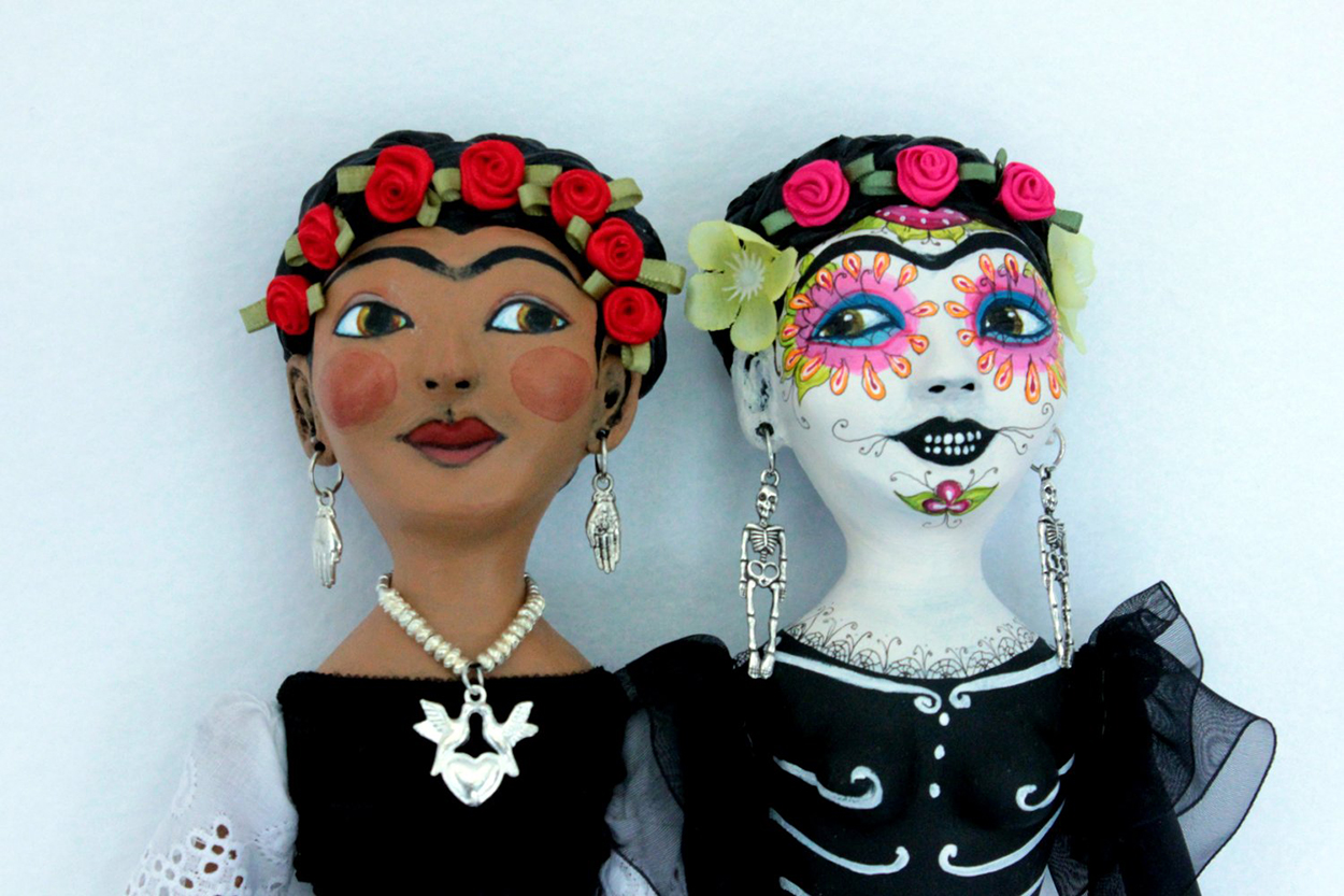 Frida y la Catrina (detail)