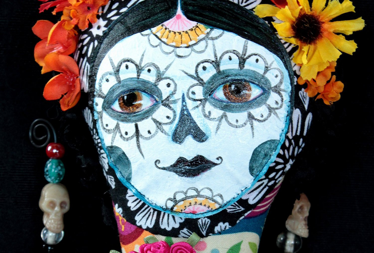 Day of the Dead Catrina (detail)