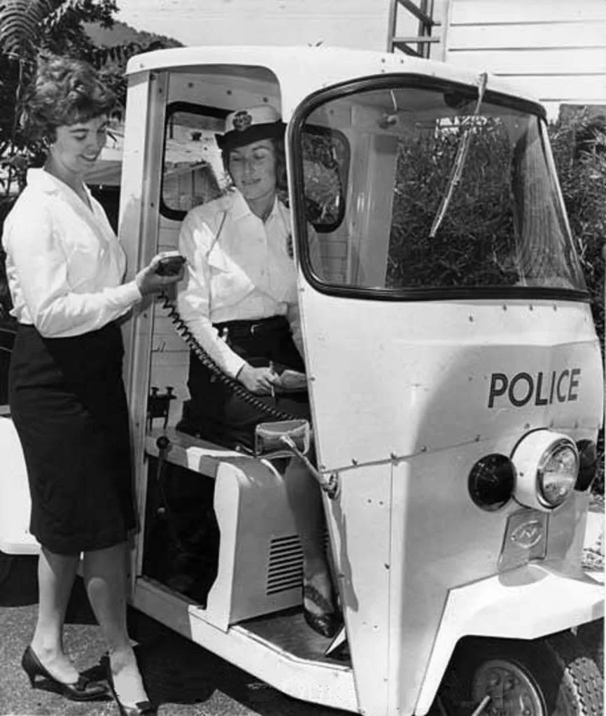 British meter maids from the 1960s