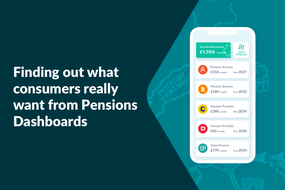 Finding out what consumers really want from Pensions Dashboards — Moneyhub
