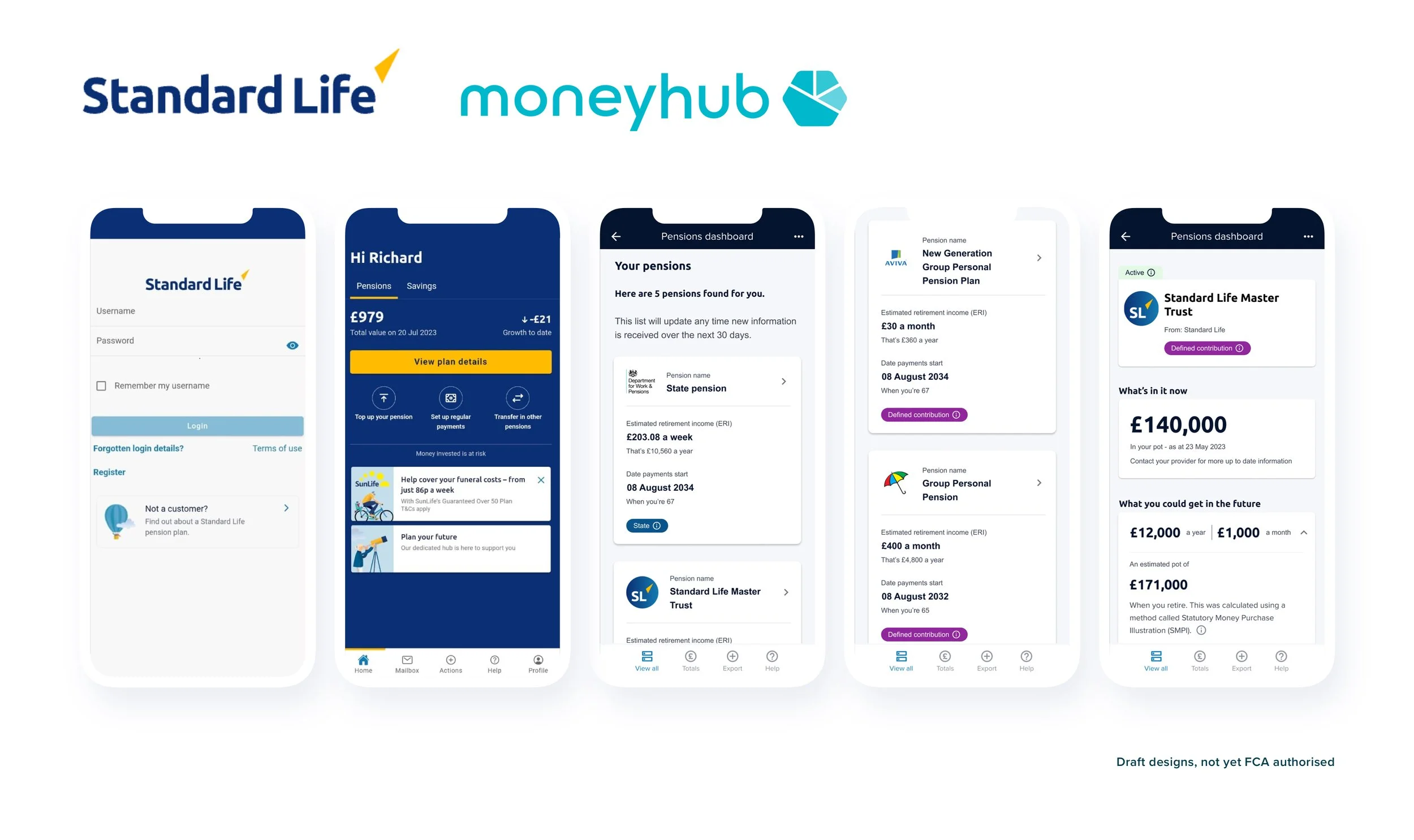 Standard Life and Moneyhub Announce Pensions Dashboard — Moneyhub
