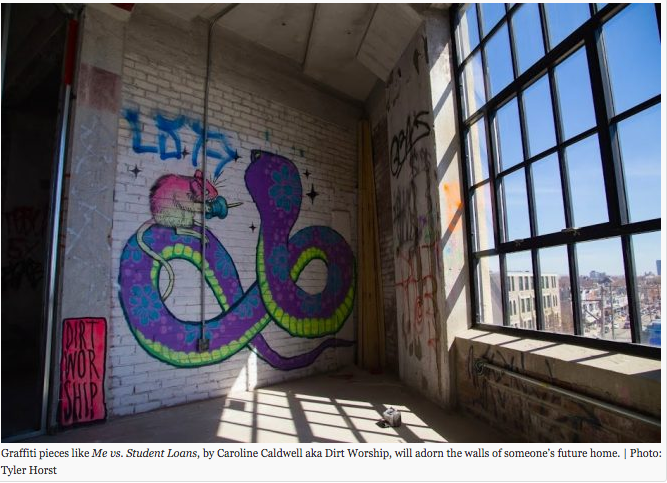 " Brewerytown Warehouse Conversion Keeps Graffiti In The Picture " HiddenCity Philadelphia. Read more