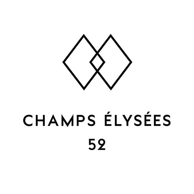 Logo for 52 Champs &Eacute;lys&eacute;es #logo #graphicdesign #champselysees with Iceberg Agency