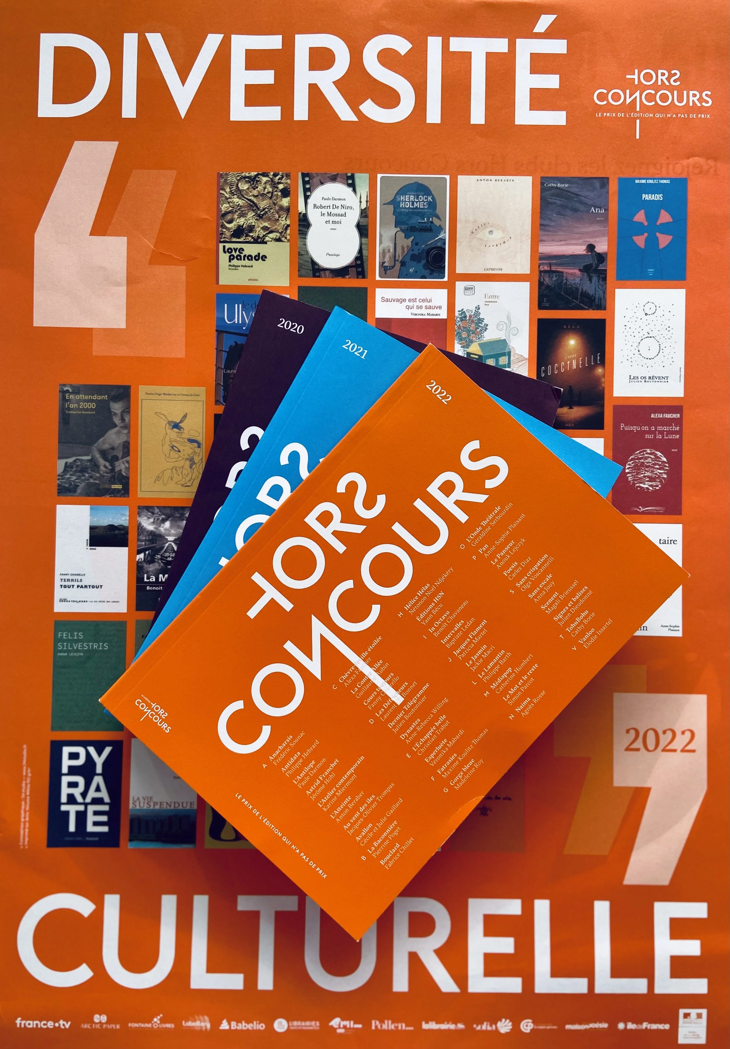 Découvrez les 5 finalistes du prix Hors Concours 2022