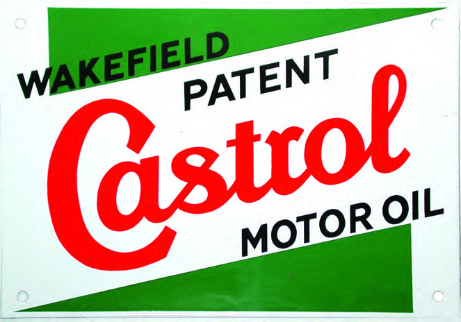 STR591 Large Enamel Sign