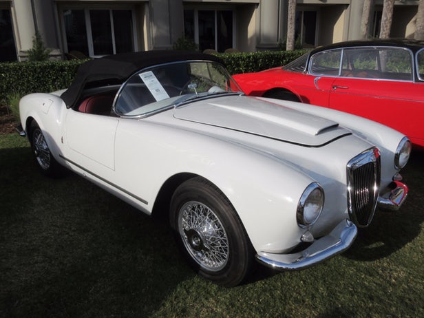 1955 Lancia Aurelia B24S Spider America by Pinin Farina | sold for $1,320,000 | Official Auction Page(Credit: Somer Hooker)