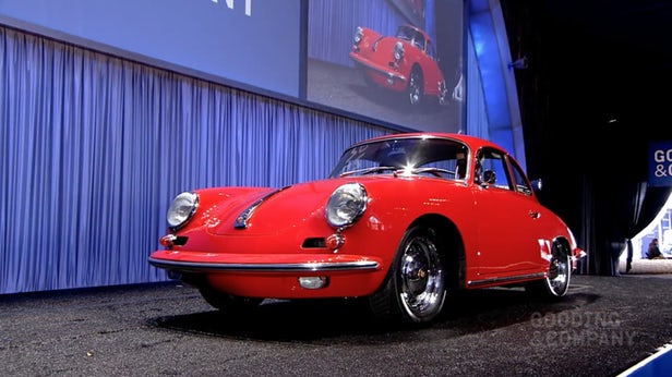 This 1964 Porsche 356 Carrera 2 Coupe is one of just over 100 356 C Series Carrera 2s produced. It sold for $517,000 | Porsche 911 prices have been rising over the last five years and the market for the 356 is now beginning to follow the 911 upwards. This was the highest priced 356 of over 20 which crossed the black in Amelia Island | Official Auction Page(Credit:Gooding & Co)