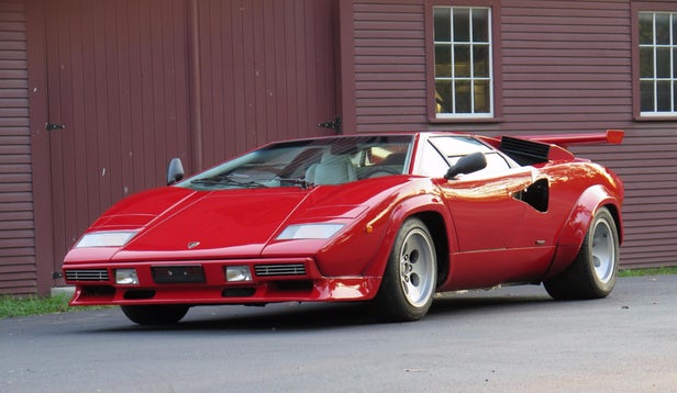 This Euro-specification 1986 Lamborghini Countach 5000S sold for $335,500 | Official Auction Page(Credit: Bonhams)